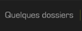Dossiers